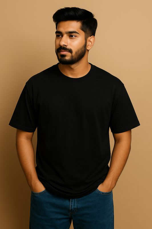 Any Pack Of 5 Oversized Plain T-Shirt