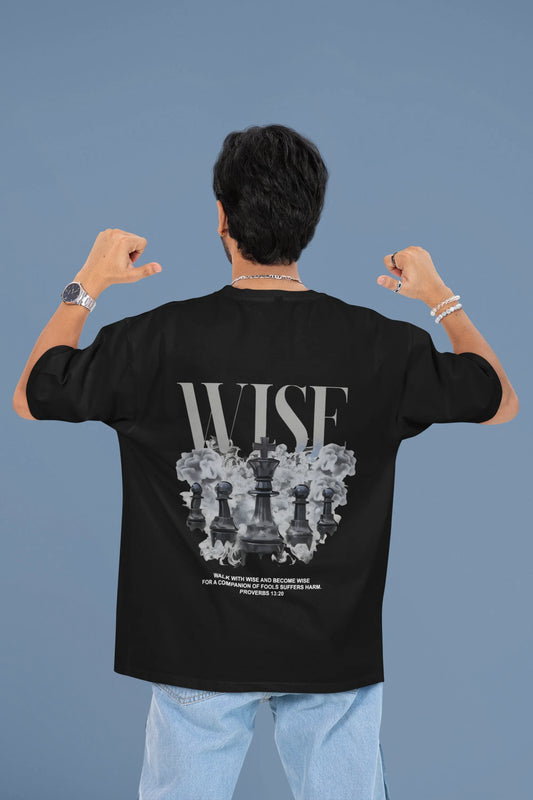 Wise Oversized Graphic T-Shirt