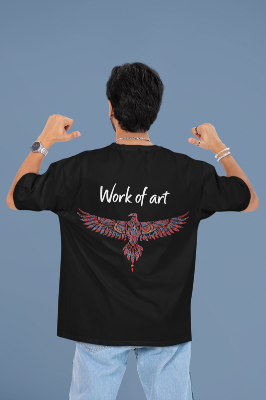 Art Oversized Graphic T-Shirt