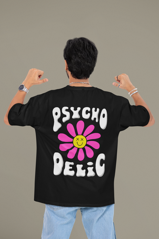 Psycho Oversized Graphic T-Shirt