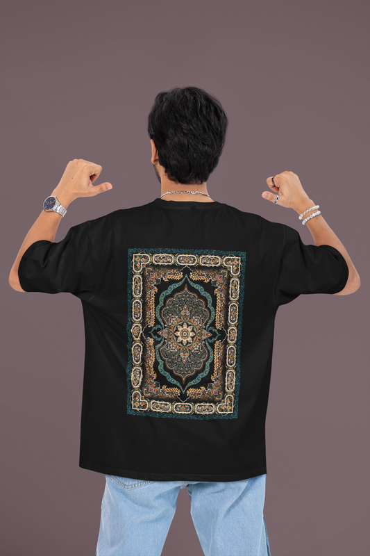 Mandala Oversized Graphic T-Shirt