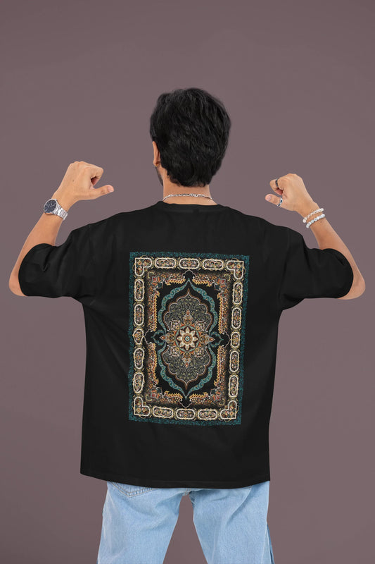 Mandala Oversized Graphic T-Shirt