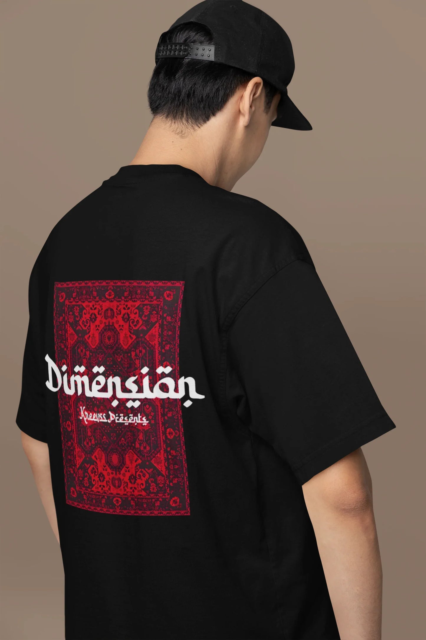 Dimension Oversized Graphic T-Shirt
