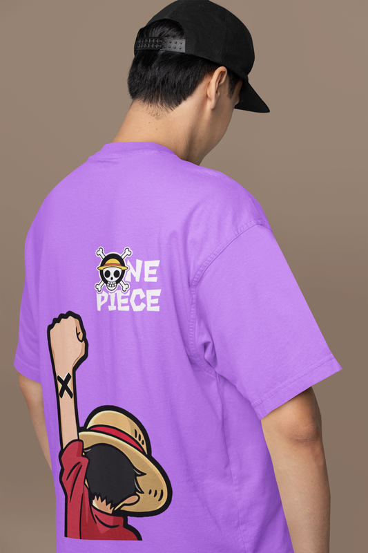 One Piece Oversized Graphic T-Shirt