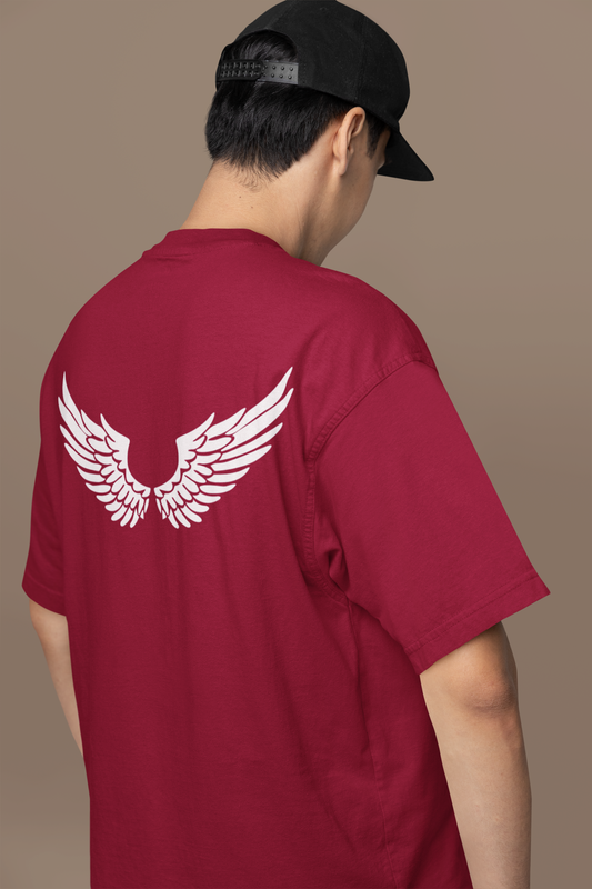 Wings Oversized Graphic T-Shirt