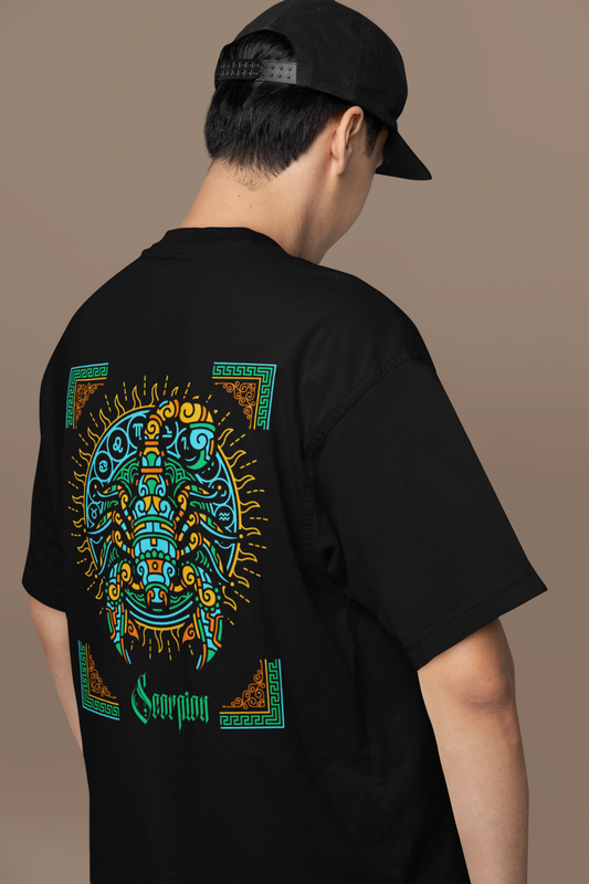 Scorpio Oversized Graphic T-Shirt