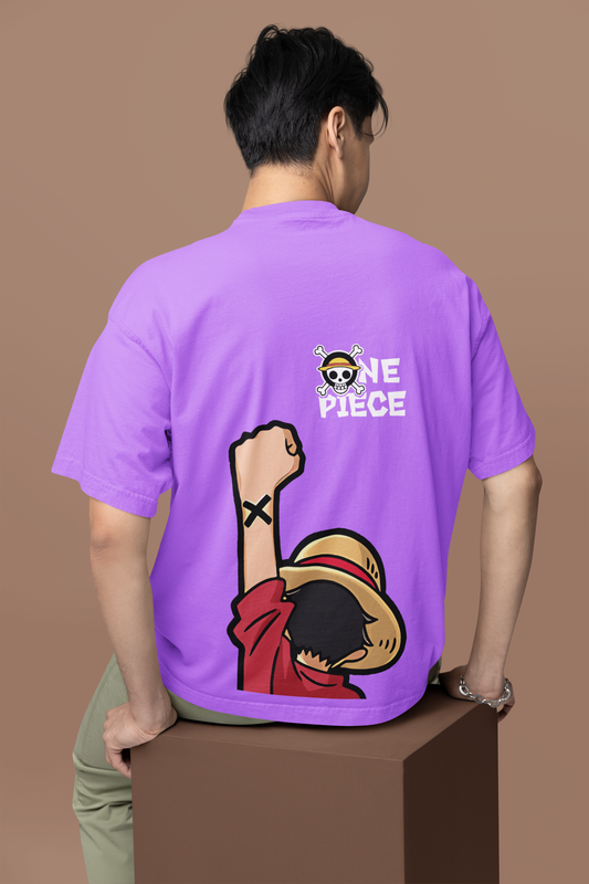 One Piece Oversized Graphic T-Shirt