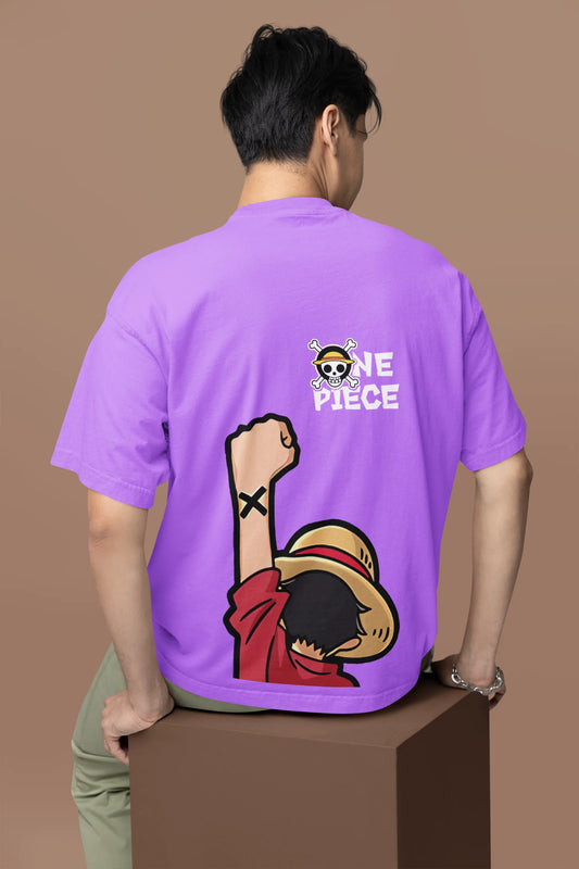 One Piece Oversized Graphic T-Shirt