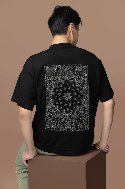 Motif Oversized Graphic T-Shirt