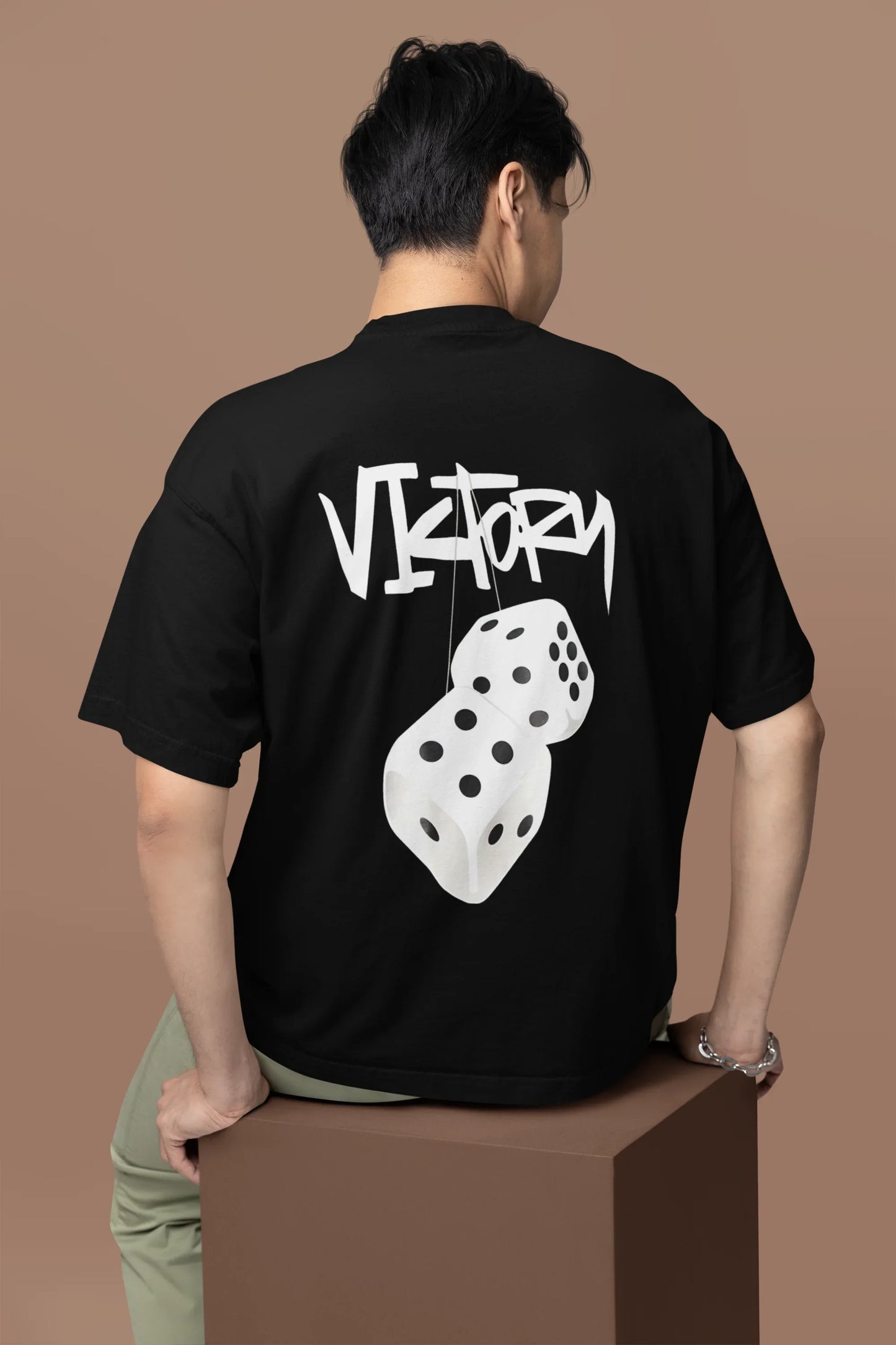 Victory Oversized Graphic T-Shirt