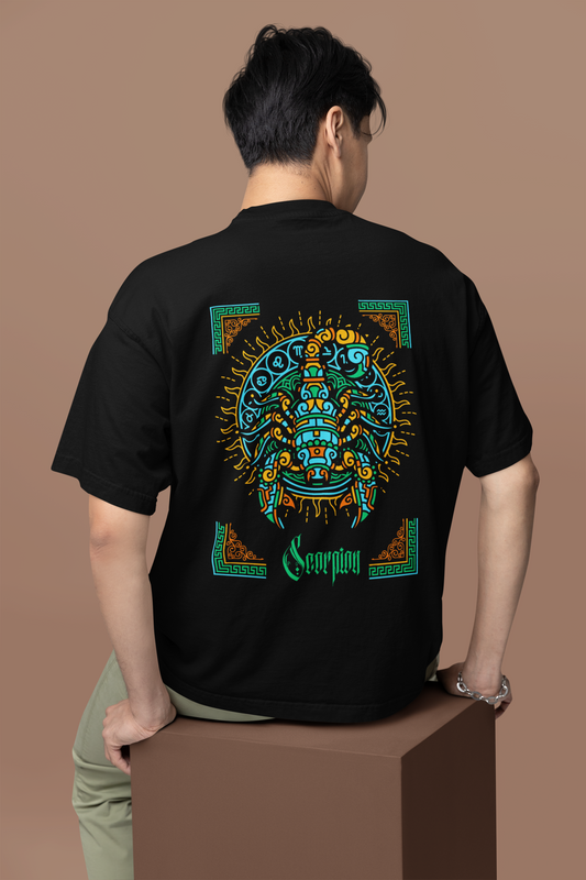 Scorpio Oversized Graphic T-Shirt
