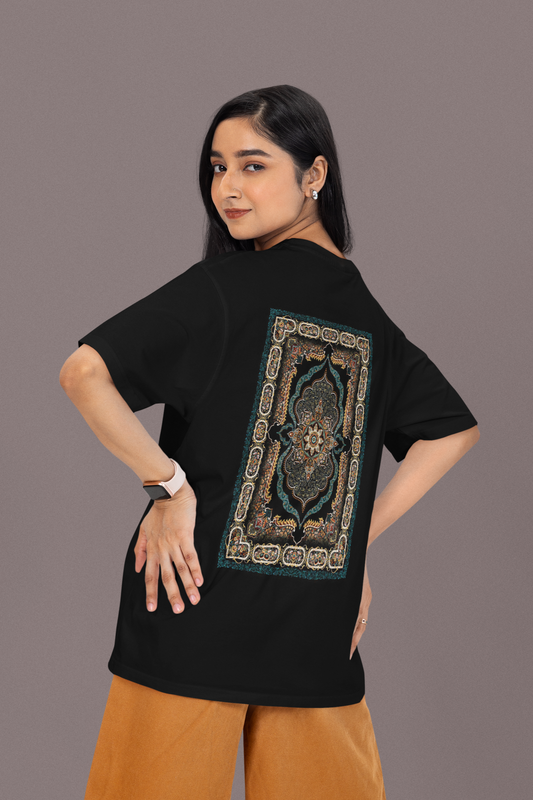 Mandala Oversized Graphic T-Shirt