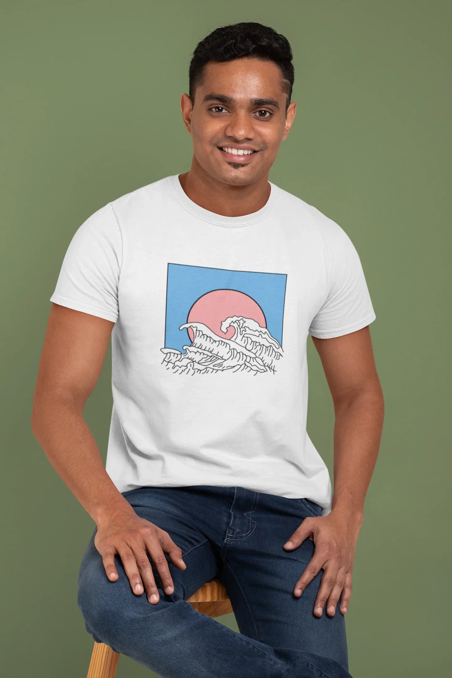 Waves Graphic T-Shirt