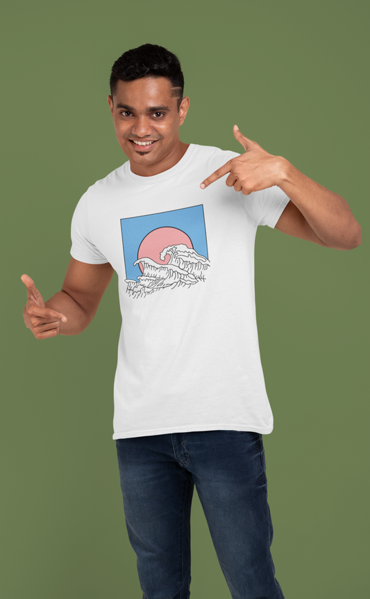 Waves Graphic T-Shirt