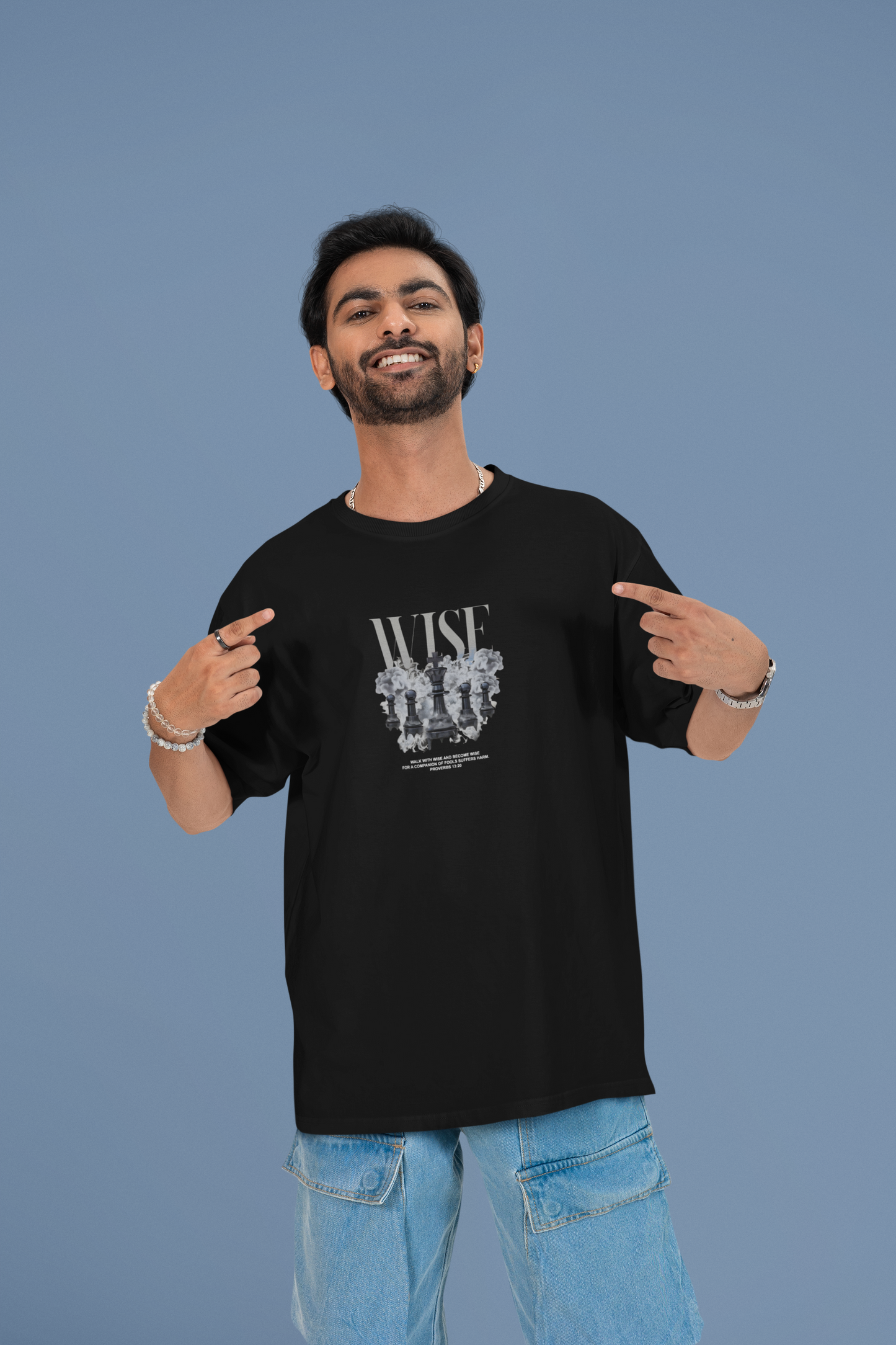 Wise Oversized Graphic T-Shirt