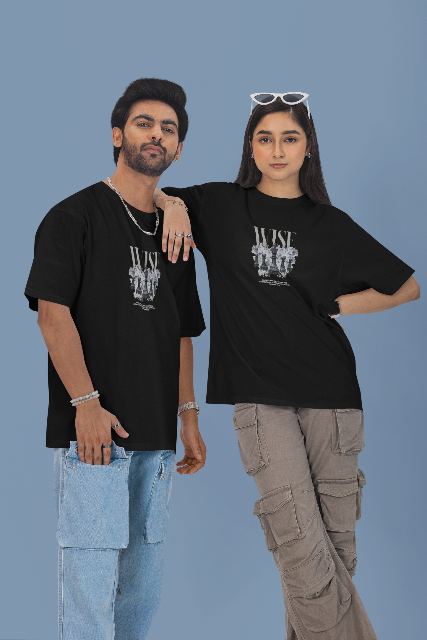 Wise Oversized Graphic T-Shirt