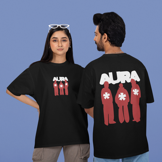 Aura Oversized Graphic T-Shirt