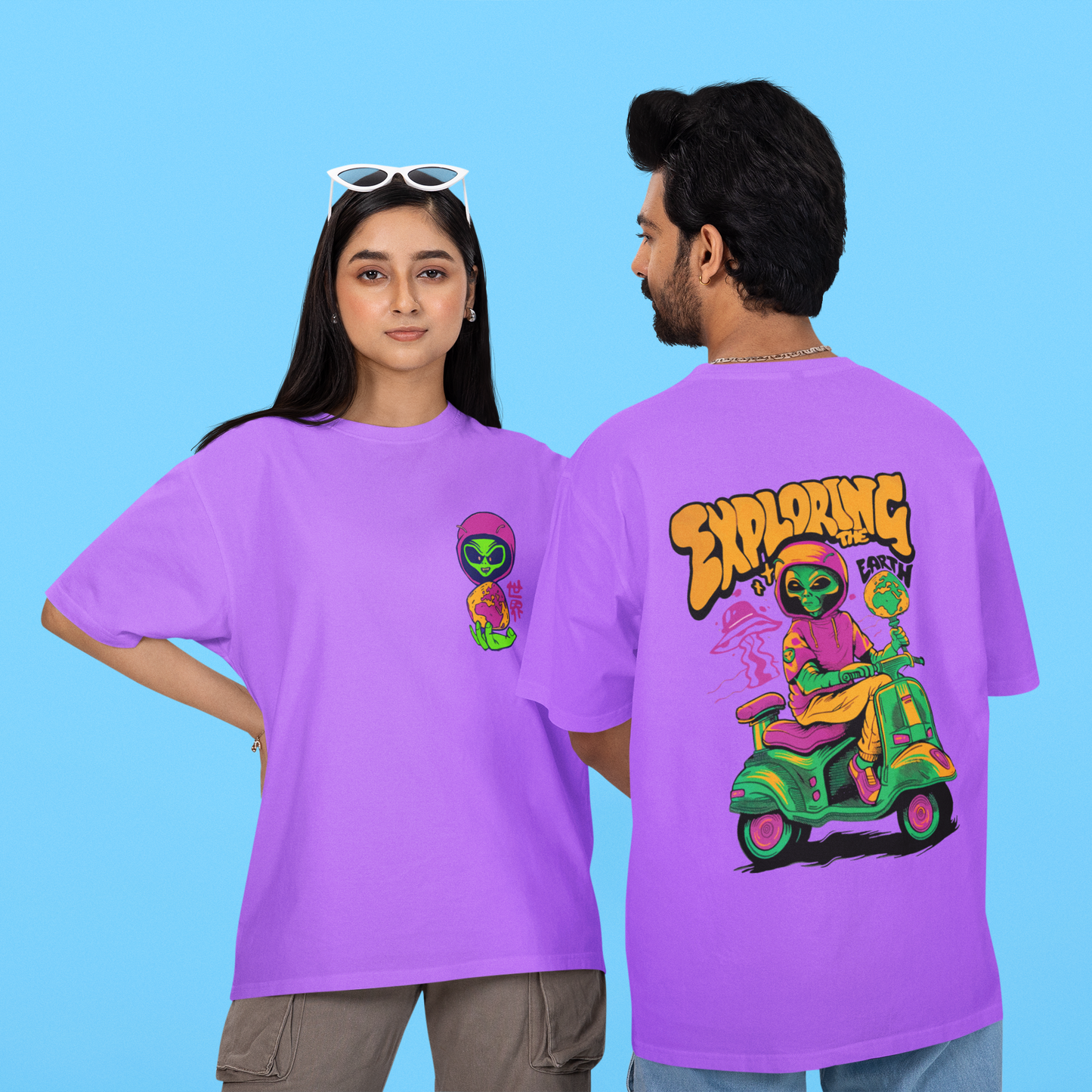 Exploring Oversized Graphic T-Shirt