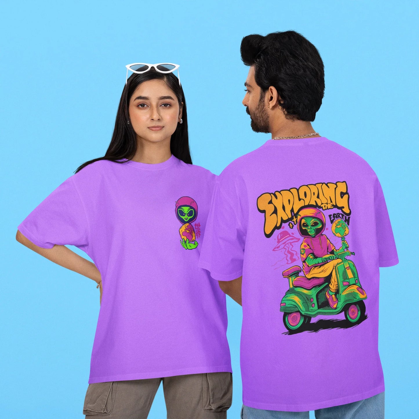 Exploring Oversized Graphic T-Shirt
