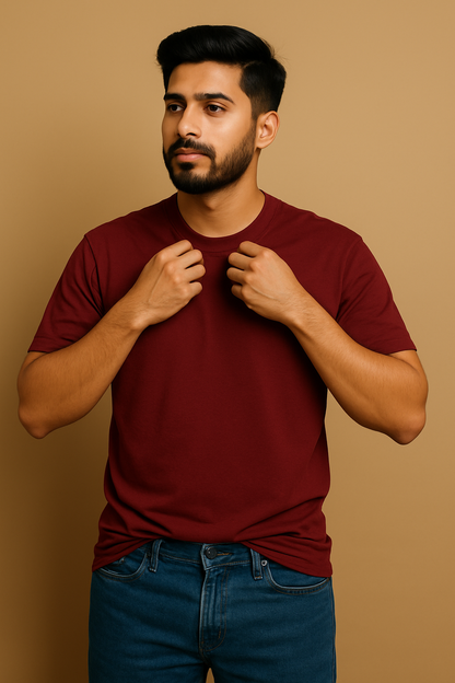 Any Pack Of 3 Oversized Plain T-Shirt