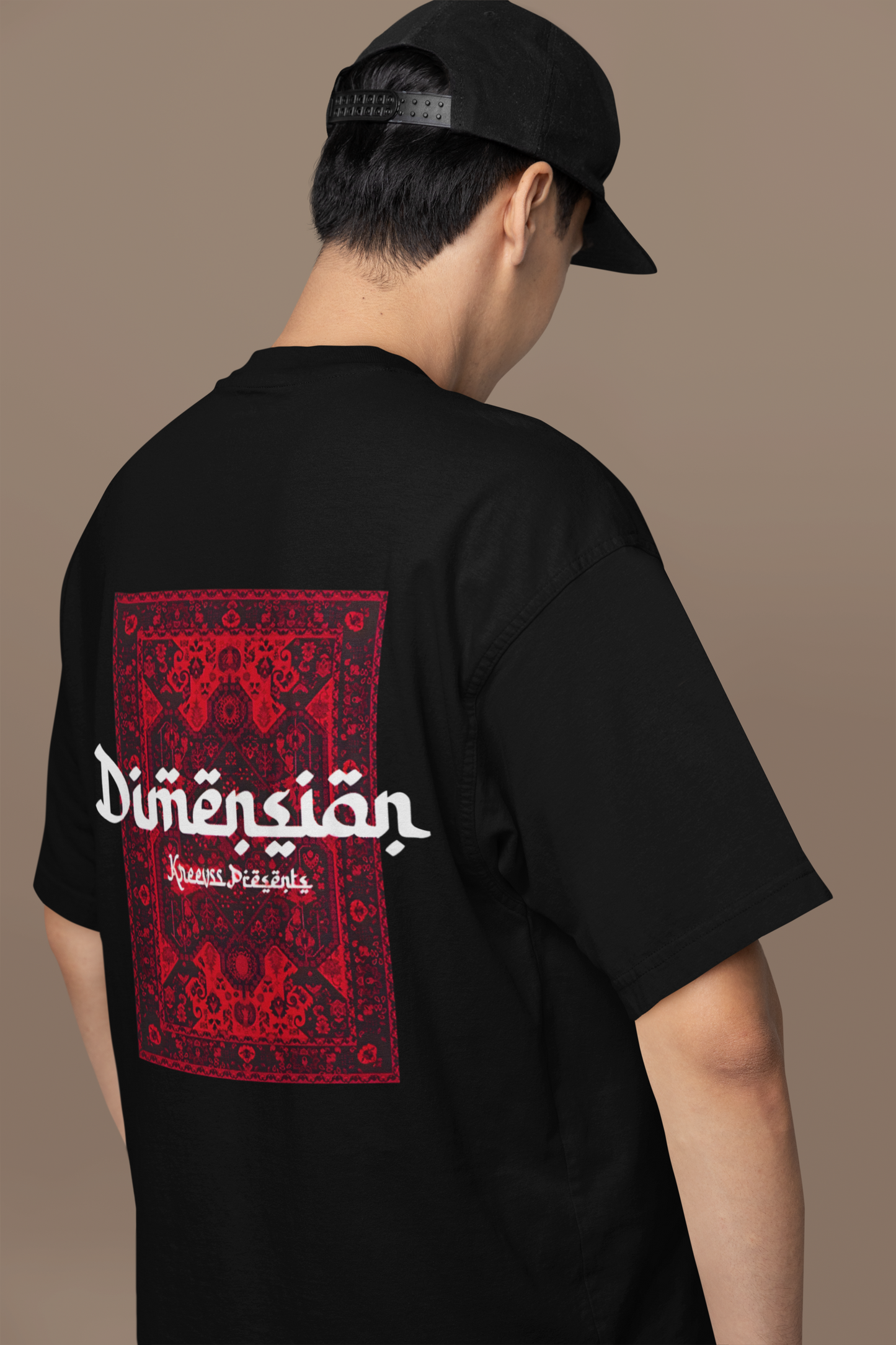 Dimension Oversized Graphic T-Shirt