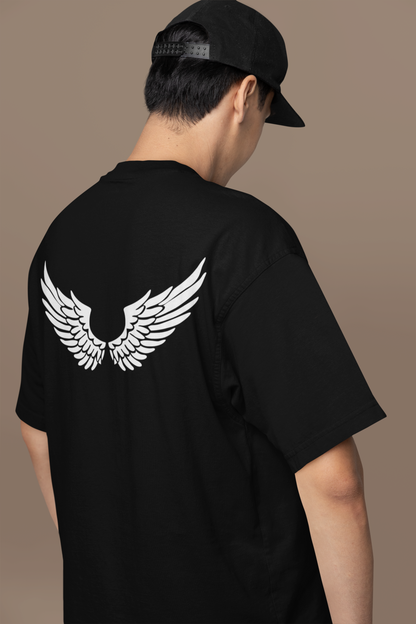 Wings Oversized Graphic T-Shirt