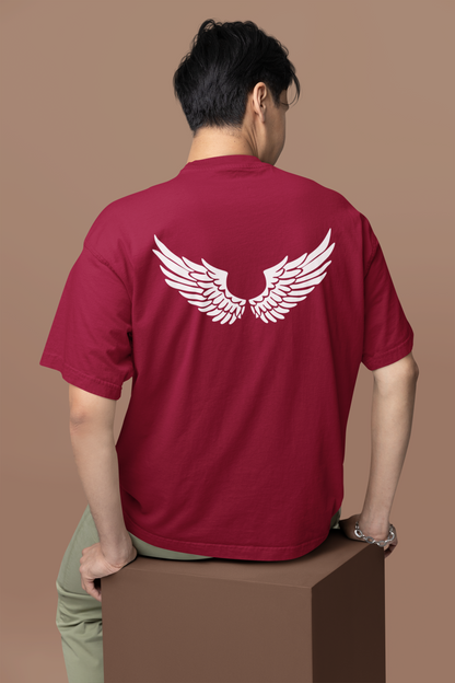 Wings Oversized Graphic T-Shirt
