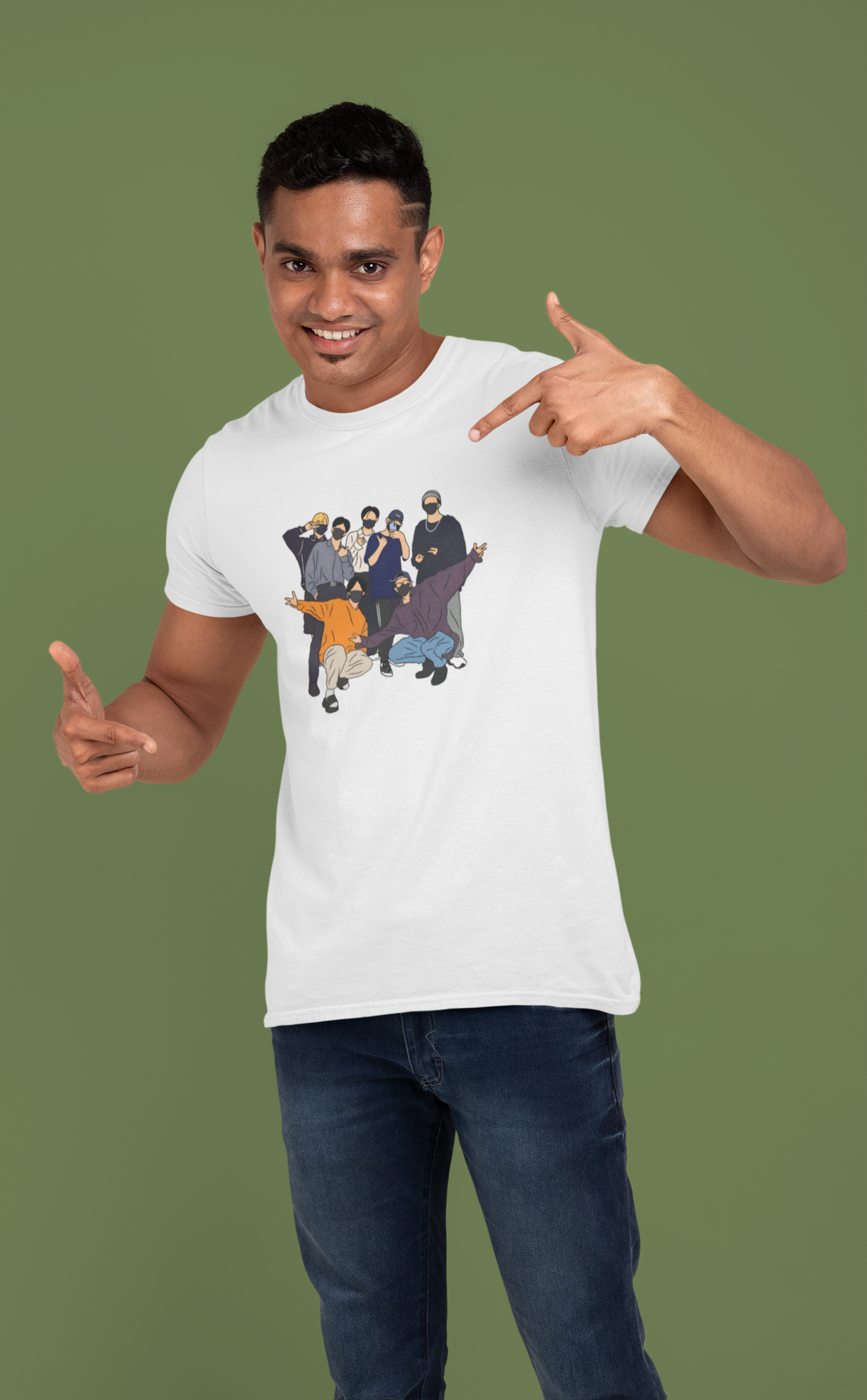 Bts Graphic T-Shirt