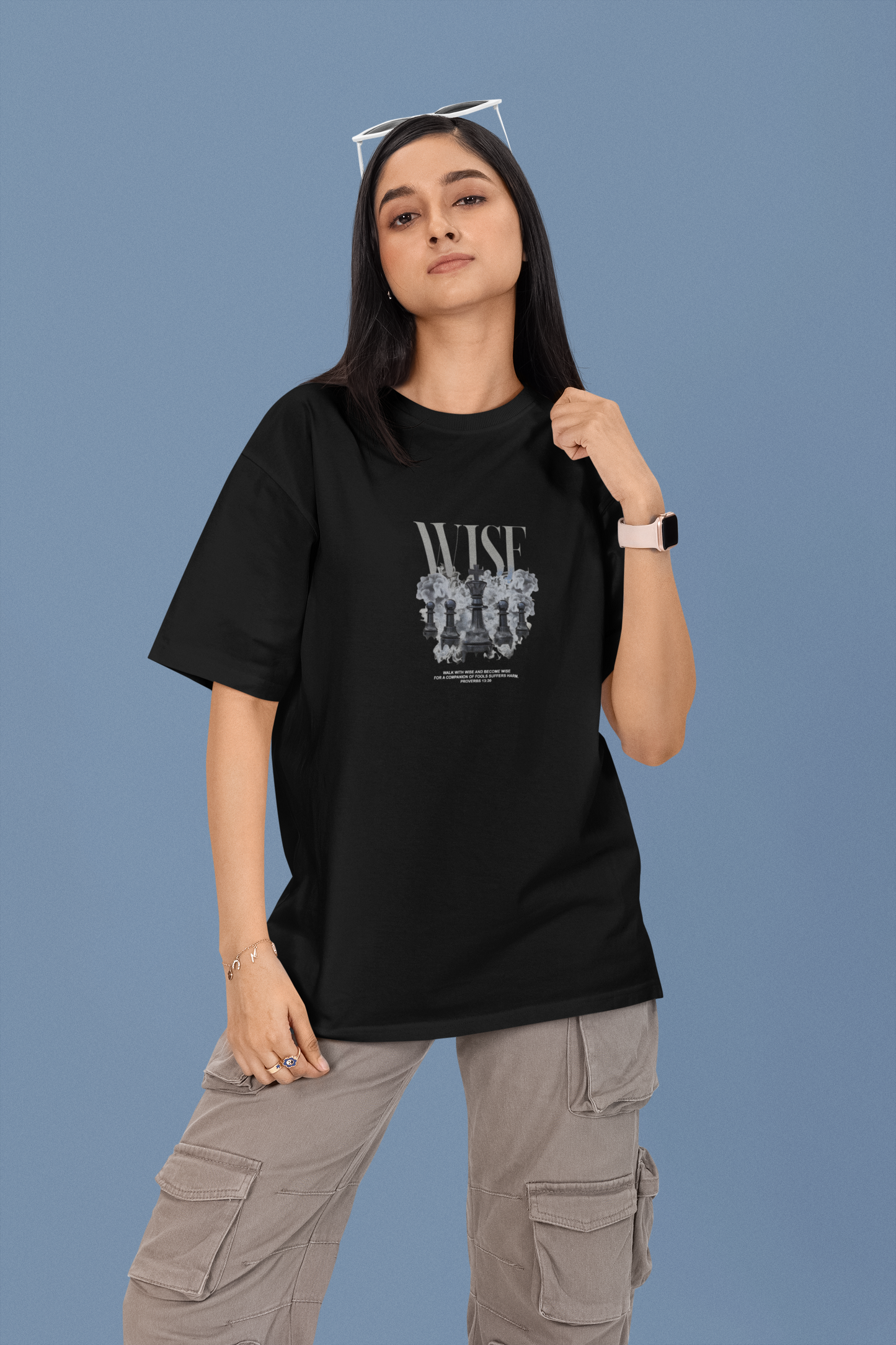 Wise Oversized Graphic T-Shirt